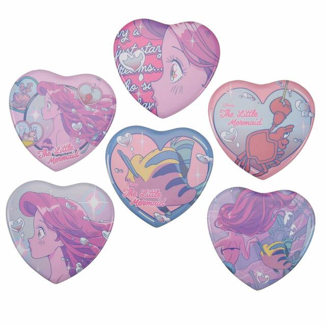 リトル・マーメイド シークレット缶バッジ ときめきマーメイド 440円