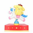 【Shaky! サンリオキャラクターズ メリーゴーランド レトロRED BOXコレクション】ポムポムプリン