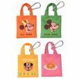 ミッキー、ミニー、ドナルド シークレットトートバッグ ミニ カラビナ付き DISNEY レトロ喫茶 990円