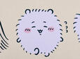 ふわふわまんまるのちいかわ。かわいい！