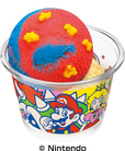 スーパーマリオ ダブルカップ 価格:スモールダブル 510円/ レギュラーダブル 760円【エンジョイ!SUPER ICE CREAM SUMMER】