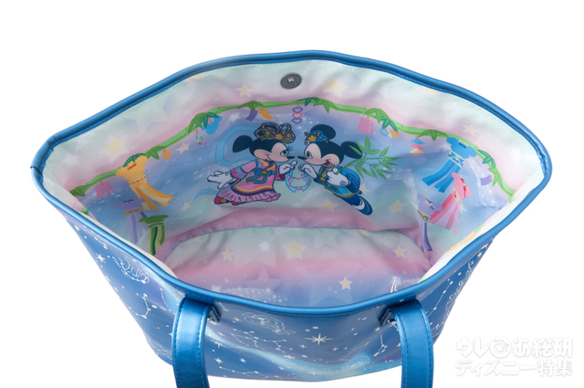 トートバッグ 3,900円｜高さ約27×幅約45×マチ約17cm｜東京ディズニーリゾート「ディズニー七夕デイズ」