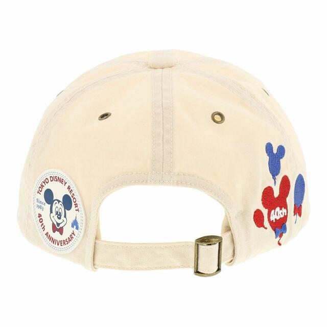 キャップ 〈CONVERSE〉|価格:4,500円|サイズ:57cm|東京ディズニーリゾート40周年“ドリームゴーラウンド”「CONVERSE」プロデュースグッズ|発売日:2023年7月10日(月)|販売店舗:東京ディズニーランド「ギャグファクトリー/ファイブ・アンド・ダイム」、東京ディズニーシー「スチームボート・ミッキーズ」
