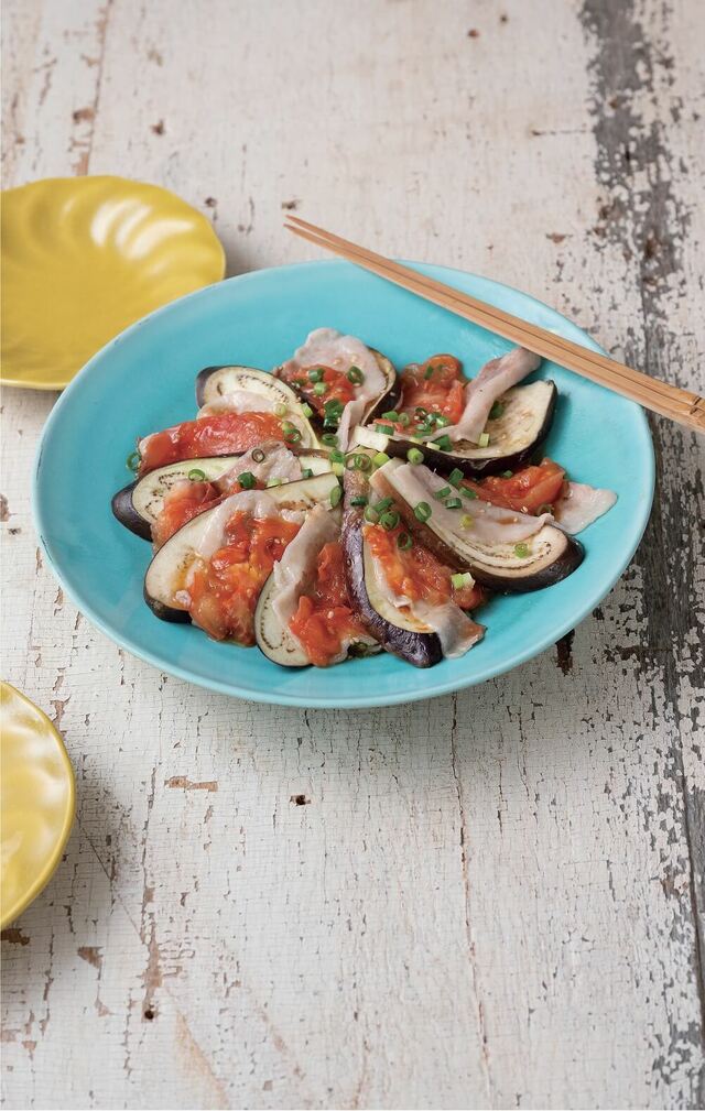 【cookpad plus2024年夏号・増刊号】掲載内容（一部）：豚肉となすのレンジ蒸し