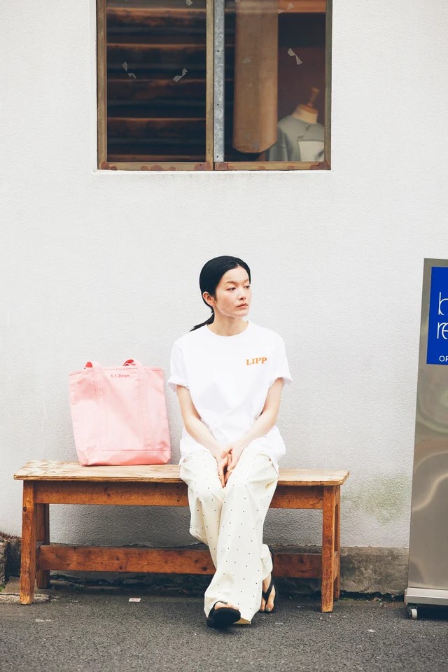 【L.L.Bean for bonjour records - Exclusive Record Tote Bag】定番のオフホワイト