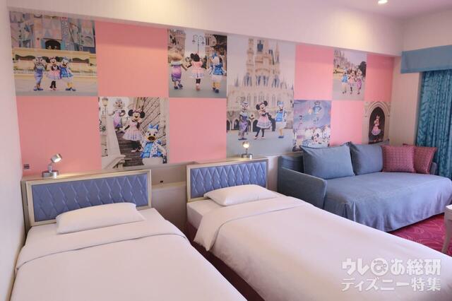 東京ディズニーセレブレーションホテル　ウィッシュA イマジニング・ザ・マジック “10イヤーズ・オブ・ドリームス＆マジック”ルーム