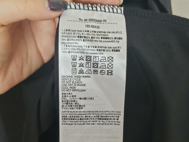 【coca シルキータッチドッキングギャザーワンピース】洗濯OK!洗ってももシワはほとんど気にならず、アイロンなして着られます◎