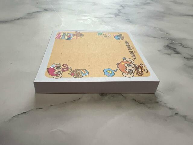 メモは全部で82枚入っています！惜しみなく使えるのがうれしい♪