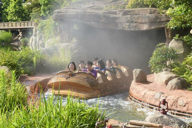 東京ディズニーランド「スプラッシュ・マウンテン“びしょ濡れMAX”」