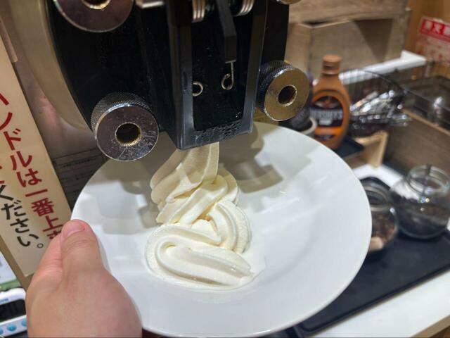 【くし葉 食べ放題】ソフトクリームもセルフでくるくる♪自分でよそう楽しさもプチデザート感も満点◎