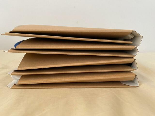 【バンドー(Bando) TATEMU（たてむ）】積み重ね収納時、横から見た図