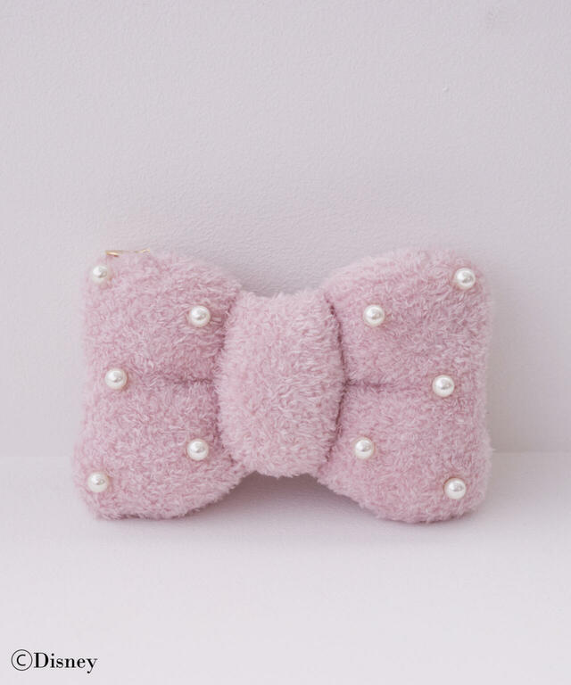 リボンポーチ 4,500円|Maison de FLEUR「ミニーマウス」コレクション