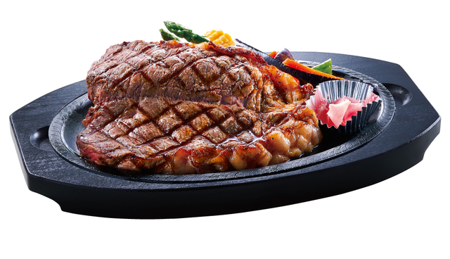 最高級部位のサーロインを使用したサーロインステーキ