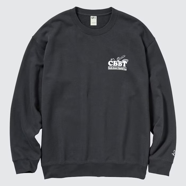 ピーナッツ チャーリー・ブラウンズ・ベースボール・チーム スウェットシャツ｜2,990円｜ユニクロUT「ピーナッツ チャーリー・ブラウンズ・ベースボール・チーム」コレクション