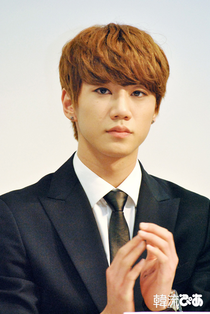 ジュン(U-KISS) 『ON AIR～夜間飛行～』記者会見