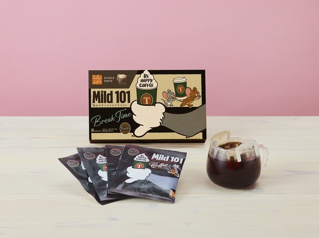 「タリーズジップス シングルサーブ マイルド101」＜価格：1,600円（税込）＞【タリーズコーヒーと「トムとジェリー」の2025年コラボ♪「桜舞う ハニークリームラテ」や限定フード＆グッズ販売！】