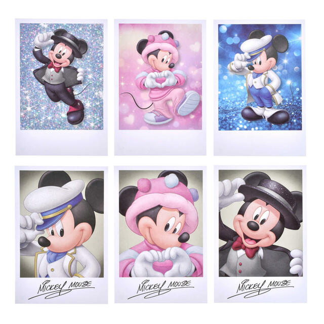 ミッキー シークレットポストカード HAPPY BIRTHDAY MICKEY 550円