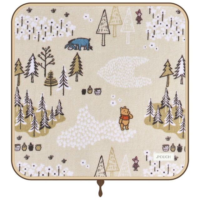 ハンカチのような見た目のポーチ（選べるキャラクター）｜￥1,540 （税込）