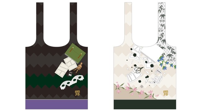 【岸辺露伴 ルーヴルへ行く 体験型イベント】エコバッグ (全2種) 価格:2,200円 ※9月下旬頃発売予定