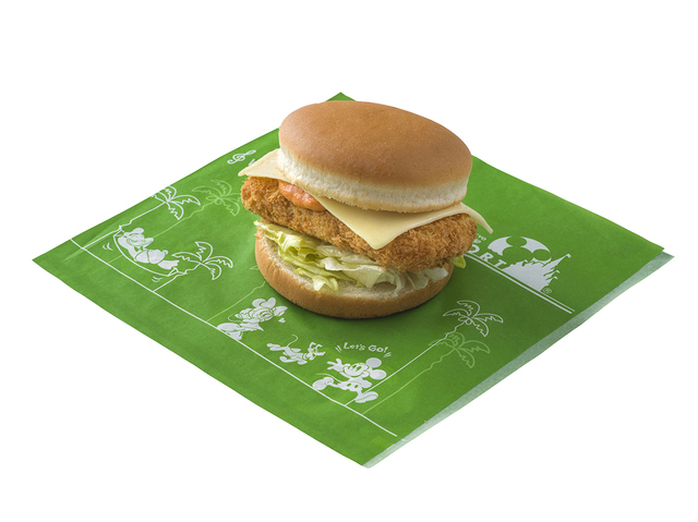 チーズ＆コッドフィッシュバーガーセット 980円