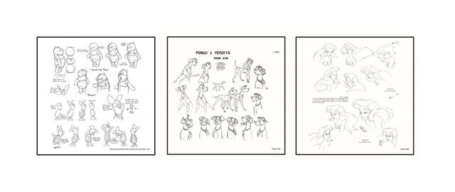 ハンカチ(全3種) 各1,500円(税込1,650円)|ディズニー100周年「The Wonder Movie CAFE」