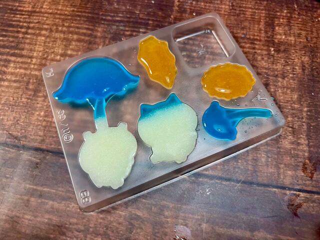 Aセットも液を入れ終わりました！このまま1時間起きましょう