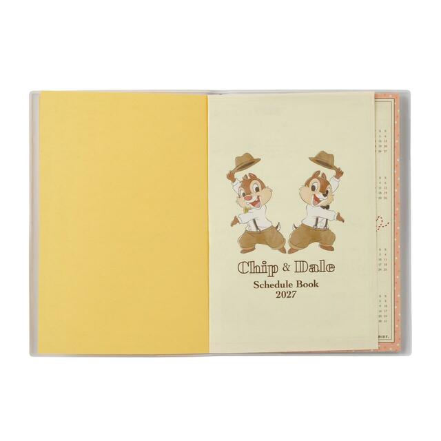チップ＆デール 手帳・スケジュール帳 B6 CALENDAR ＆ ORGANIZER 2027 1,500円