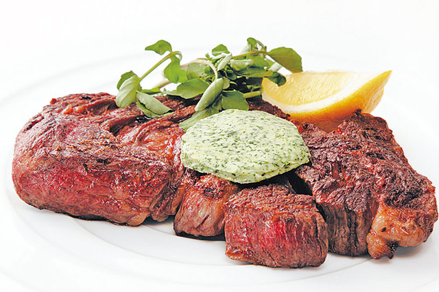 【渡辺橋】Wine Kitchen Souple 29　アンガス牛のアメリカンステーキ  4,104円