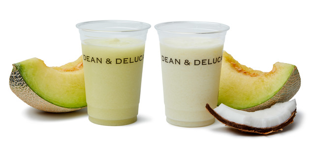 メロンジュース・メロン＆ココナッツミルク