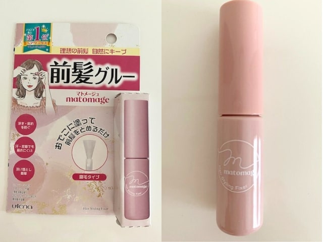 【utena マトメージュ 前髪グルー】おでこに塗って直接前髪を貼り付け！