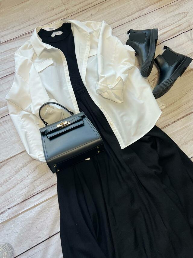 ロングドレスに合わせてもかわいい!