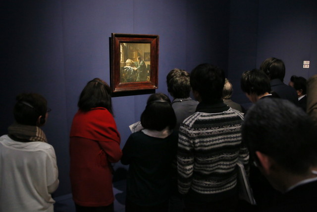 ルーヴル美術館展/会場の様子