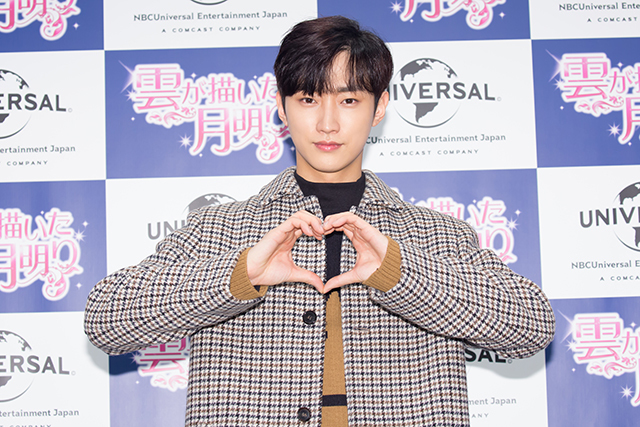 B1A4ジニョン　『雲が描いた月明り』会見