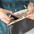 【パペットスンスンの郵便局限定グッズ】内生地はスンスンたちの総柄♪開けるたびに笑顔になりそうなデザイン