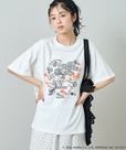 【サンリオ×FREAK'S STORE】“HELLO KITTY”コラージュ プリントTシャツ　¥5,995／大人可愛く着られる「ハローキティ」Tシャツ