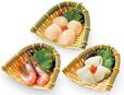 「北海道産のお造り3種類」<期間:2026年5月21日~7月8日>【和食さとに「初夏の北海道フェアメニュー」が登場!北海道産食材をたっぷり使用したメニューが120分間食べ放題!】