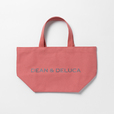 【DEAN ＆ DELUCA チャリティートートバッグ／ラズベリーピンクS】サイズ：約縦21.3×横39×マチ17.7cm