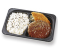 ＜ジョナサン＞ハンバーグと白身魚フライ弁当