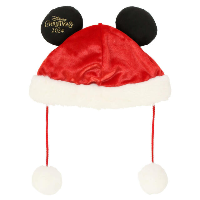 ファンキャップ 3,200円｜東京ディズニーリゾート「ディズニー・クリスマス」クリスマスを思いきり楽しめるさまざまなグッズ｜販売店舗：東京ディズニーランド「ディズニー＆カンパニー」、東京ディズニーシー「ガッレリーア・ディズニー」｜発売日：2024年11月8日（金）