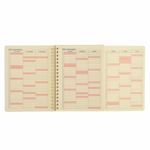 【デルフォニックス】スティッチ＆スクランプ Rollbahn 手帳・スケジュール帳(L) Calendar＆Organizer 2024 1,980円