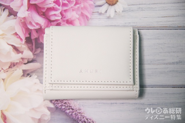 『オトナミューズ 2022年6月号』特別付録『塔の上のラプンツェル』デザインの白いミニ財布