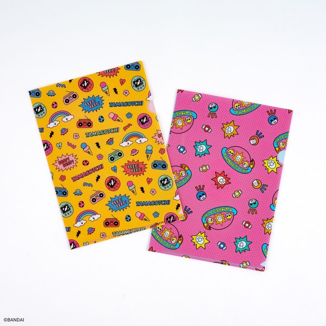 【たまごっち×ほぼ日手帳2026】ほぼ日のクリアファイル カズンサイズ用（2枚セット）