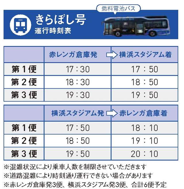 きらぼし号　時刻表