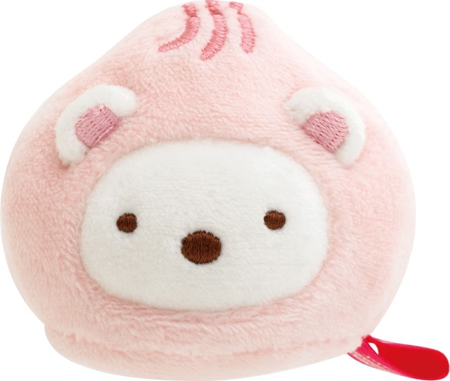 【すみっコぐらし】「てのりぬいぐるみ しろくま(ももまん)」¥1,100