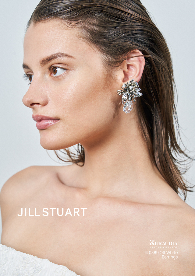 【JILL STUART(ジルスチュアート)新作ウェディングドレス】JIL0389-Off_White