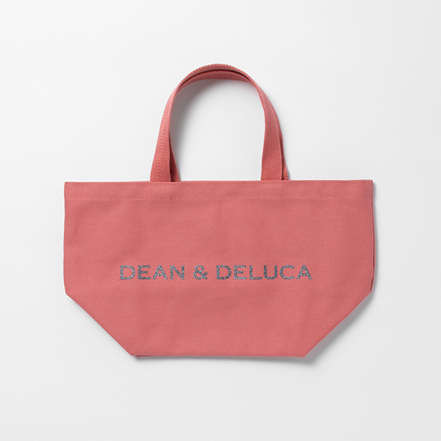【DEAN ＆ DELUCA チャリティートートバッグ／ラズベリーピンクS】サイズ：約縦21.3×横39×マチ17.7cm