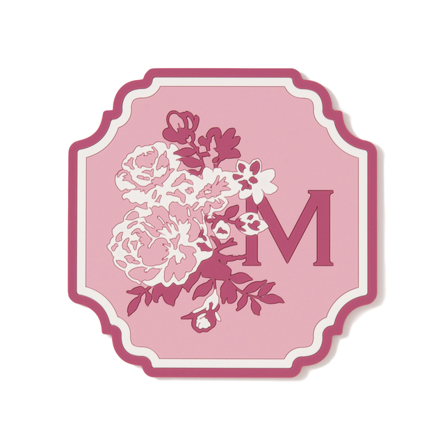 イニシャル コースター