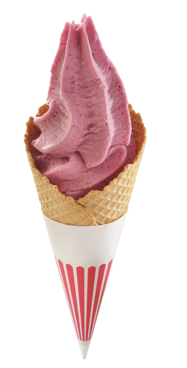 ソフトクリーム (ミックスベリー) 各¥310