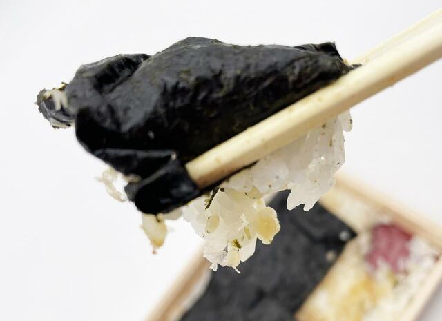 海苔の風味とご飯のバランスが最高です
