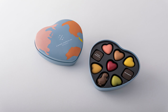 ピエール マルコリーニ コフレ クール　缶も可愛い